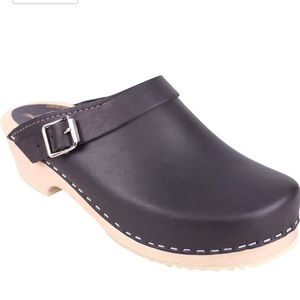 EUC Lotta From Stockholm Black Clogs